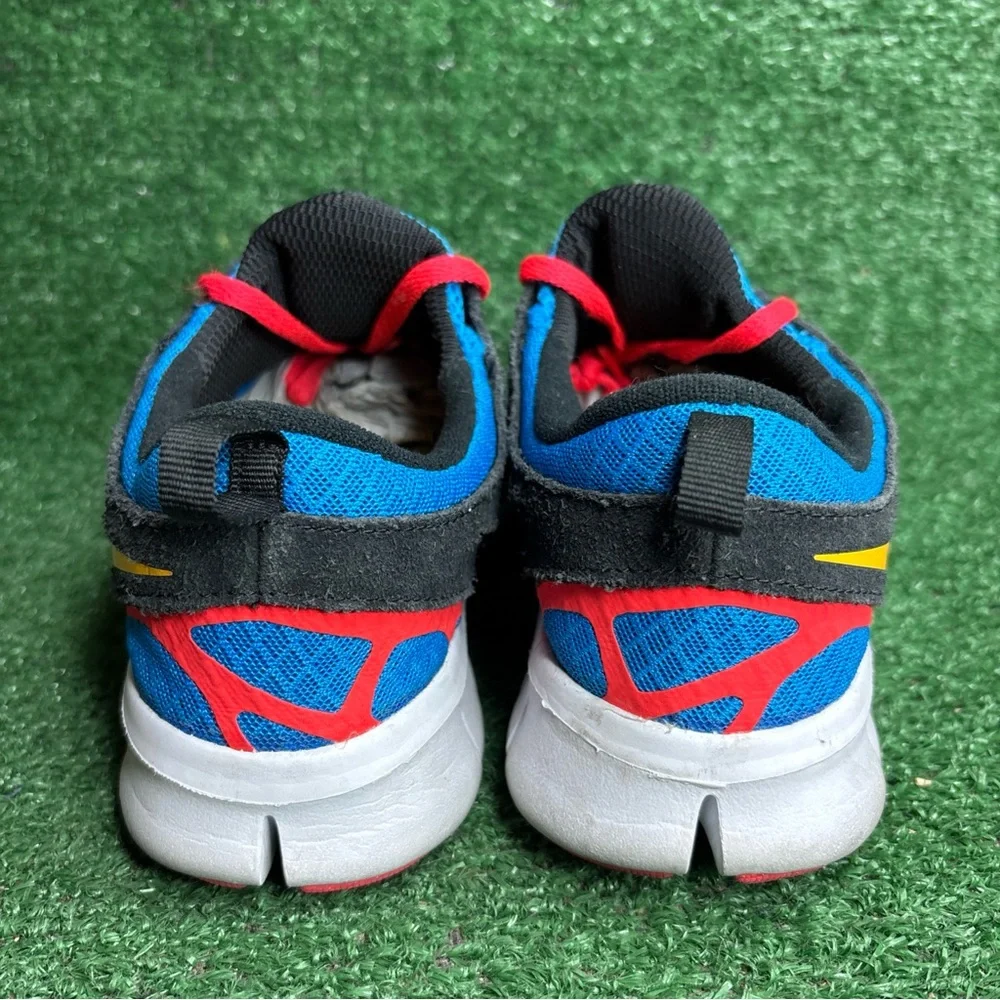 Nike Free Run 2 Blue Red‎ Running Shoes Sneakers Womens Size 8.5 (7Y)